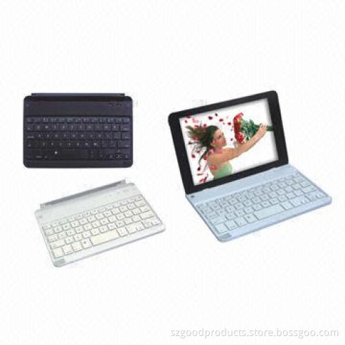 Bluetooth Keyboards for iPad2/3/4 with Case Clip, 3.0-5.0V Operating Voltage